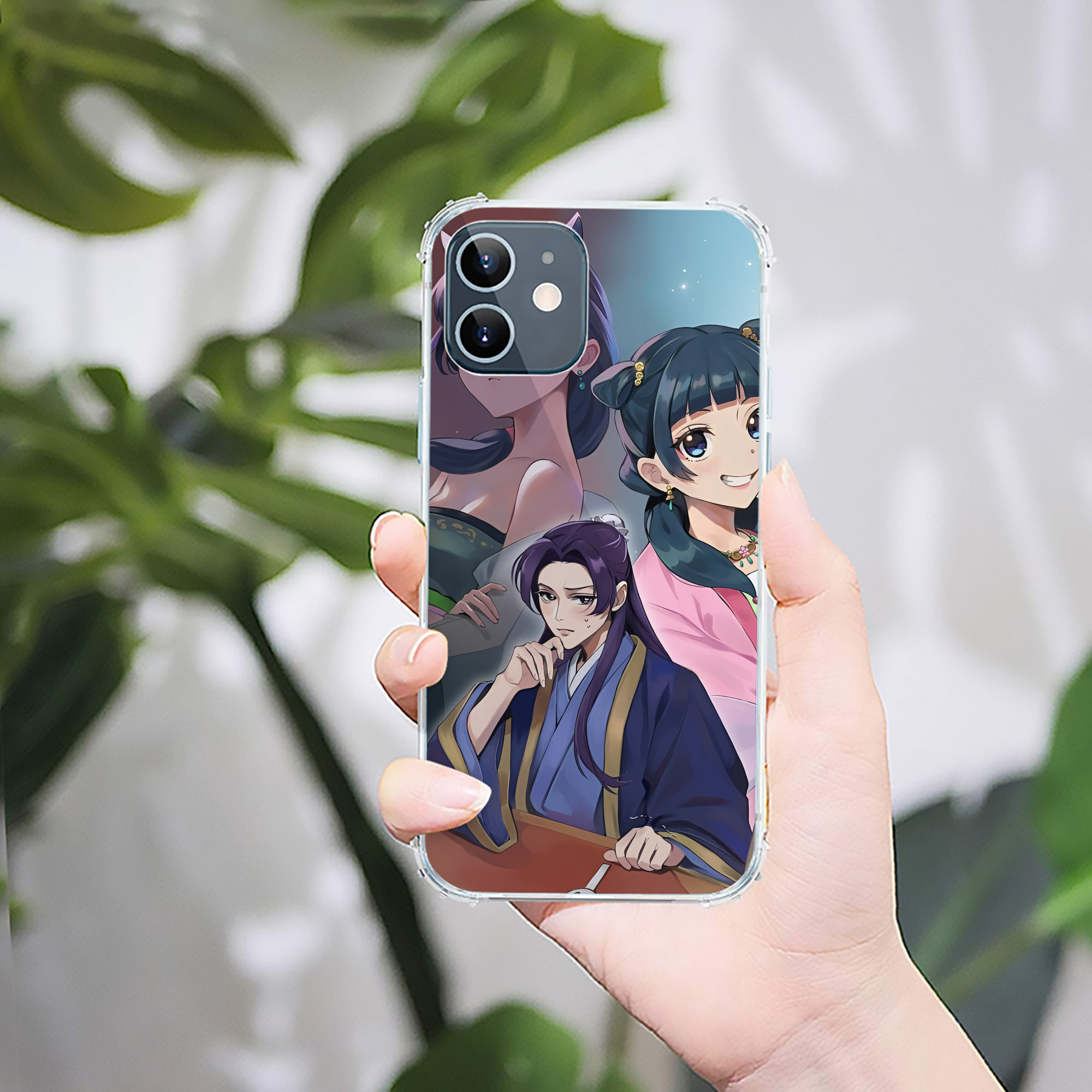 （画像用） 薬屋のひとりごと The Apothecary Diaries 【iPhone 12シリーズ対応】透明スマホケース（クリアソフトケース）